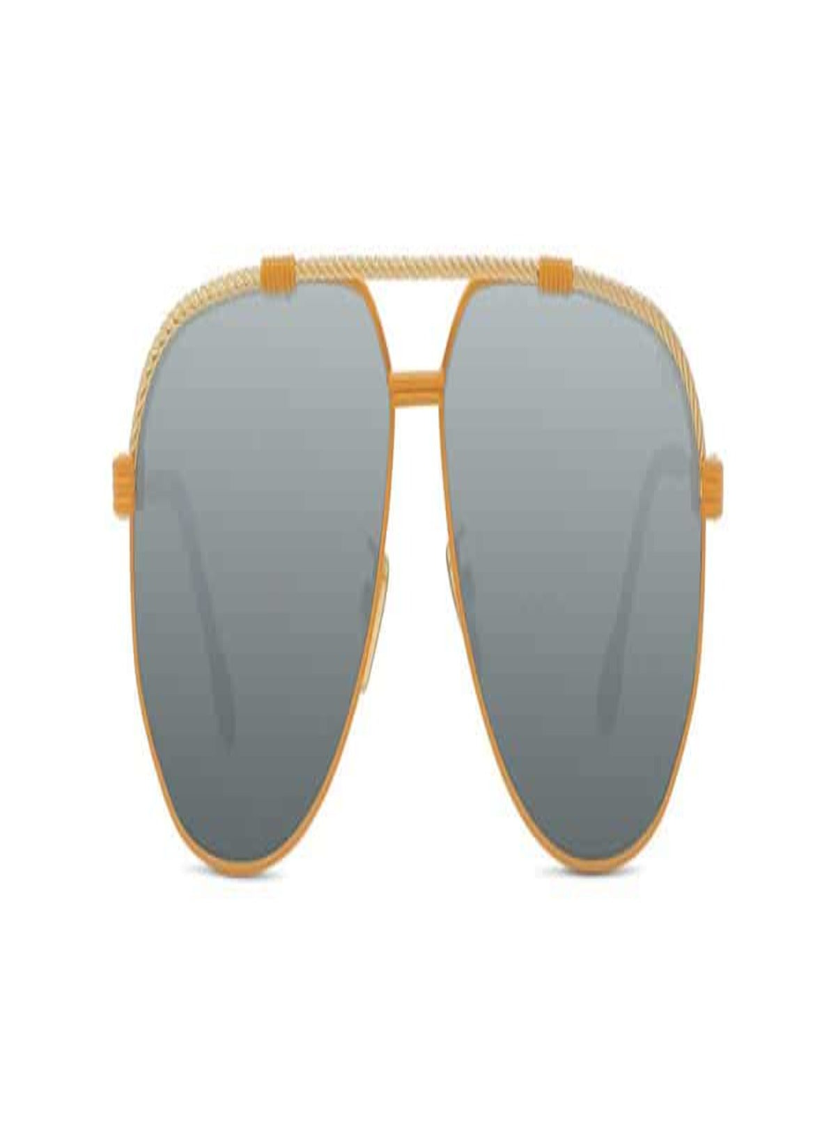 Fred Sunglasses - Orange Lens Frame - Gold - FG40024U 42C
