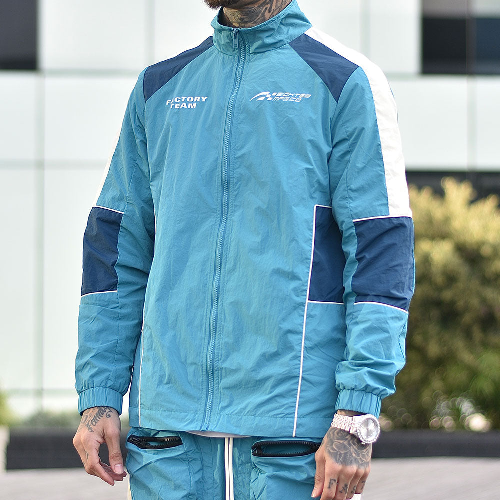 8&9 Jacket - Factory Team Dark Teal Nylon