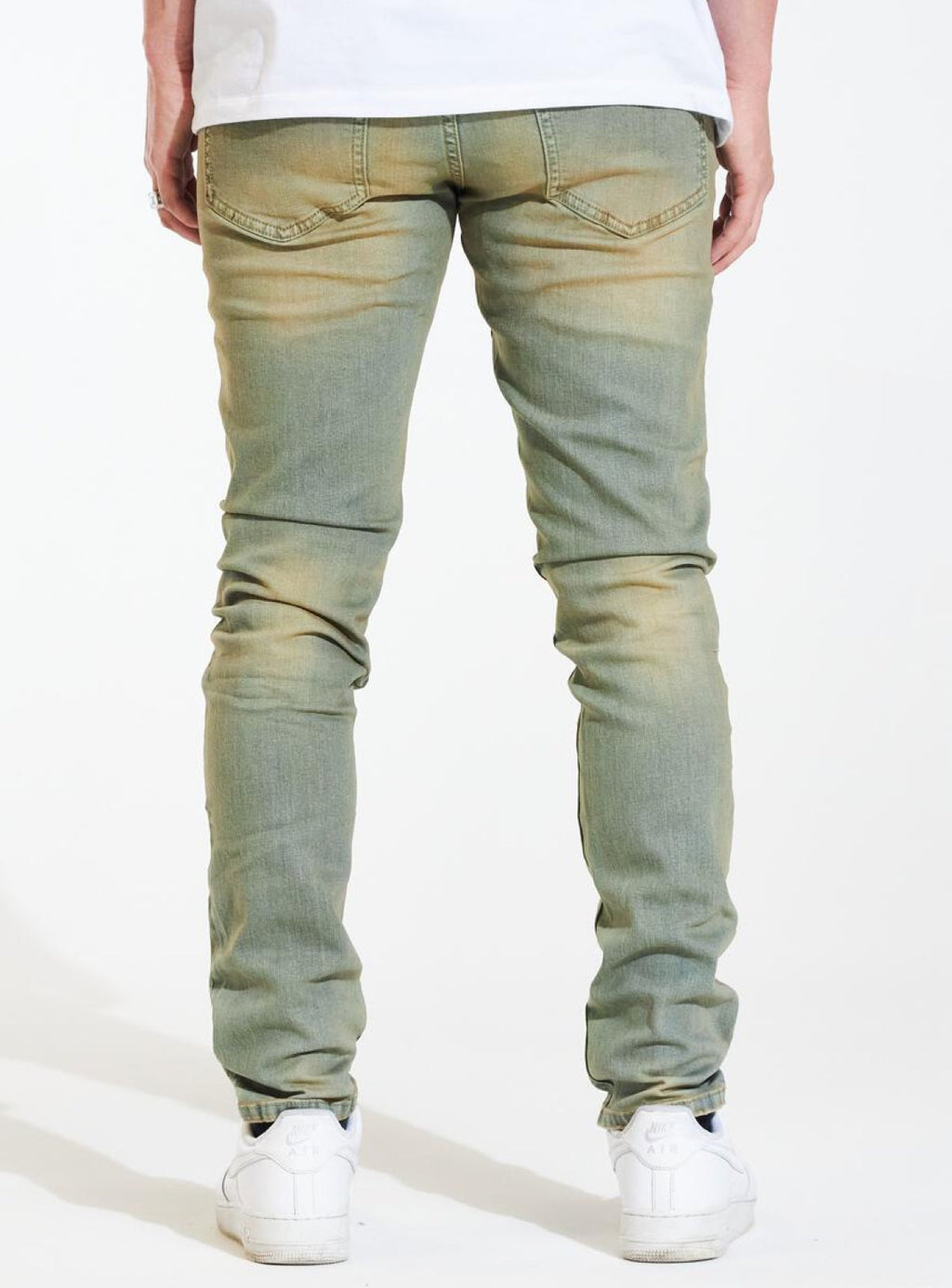 Crysp Denim Jeans - Fara - Sand Washed - CRYSPHOL21-16
