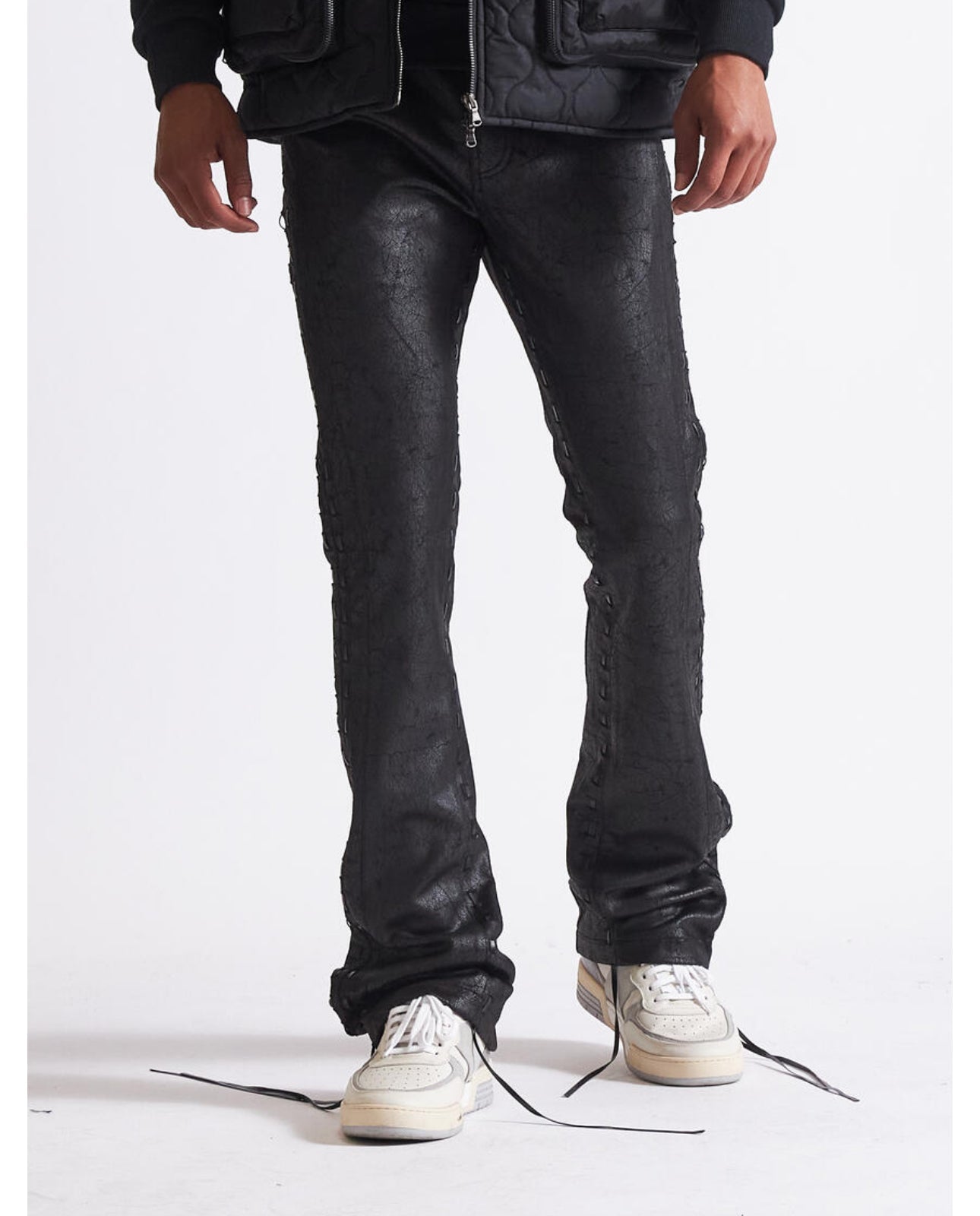 Embellish Jeans - Mill - Black Wax - embhol23-017