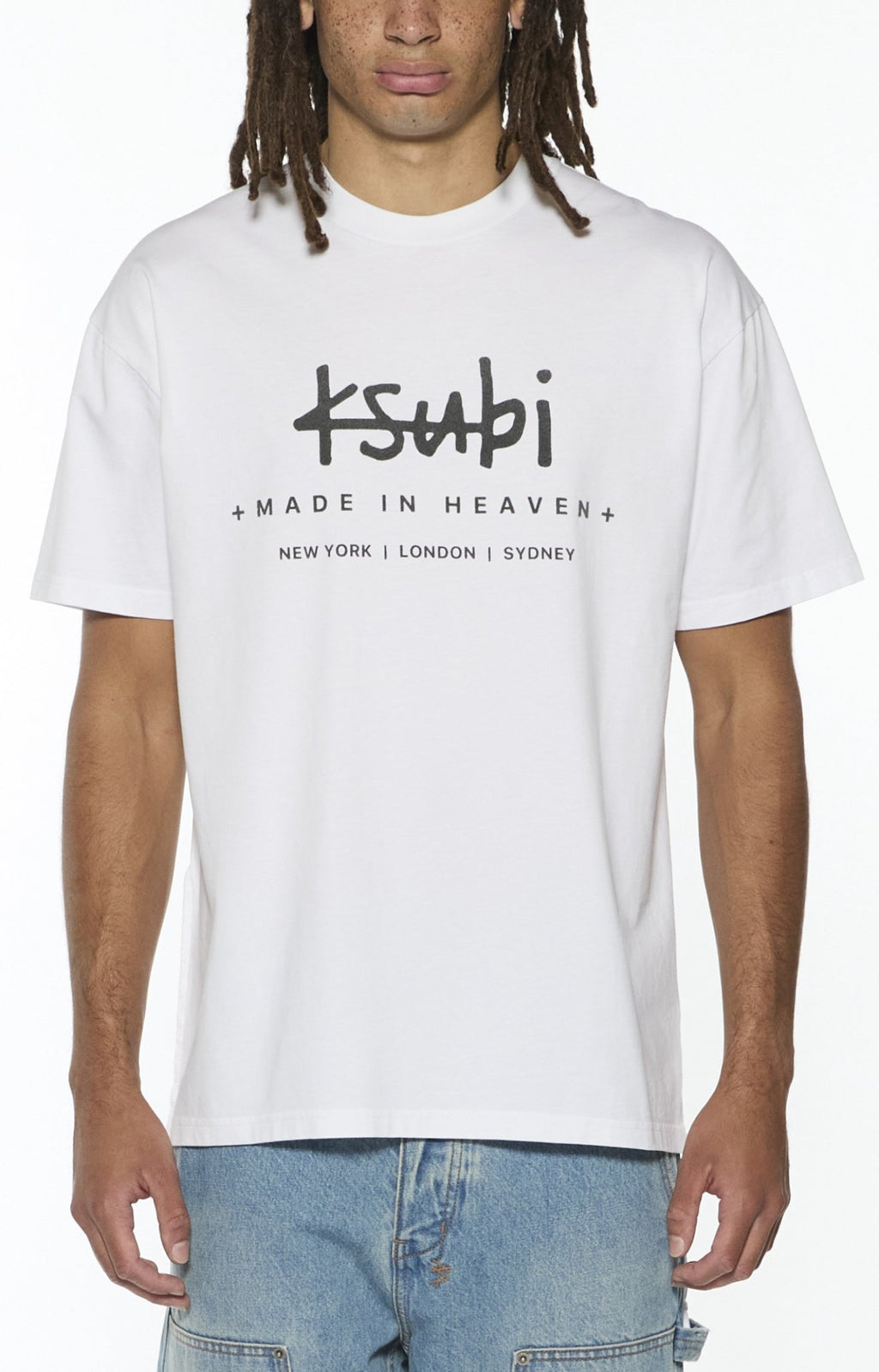 Ksubi T-Shirt - Plated Biggie - White - MPF25TE023