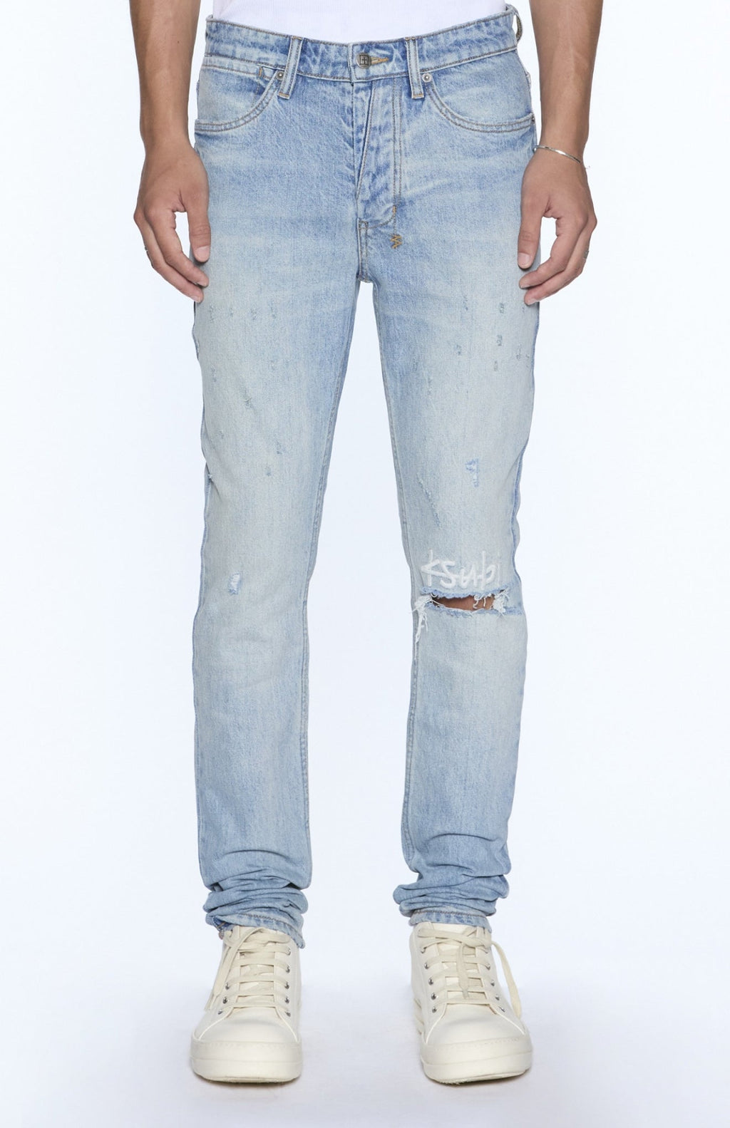 Ksubi Jeans - Denim Van Winkle Manhattan 1999 - Blue - MFA25DJ029