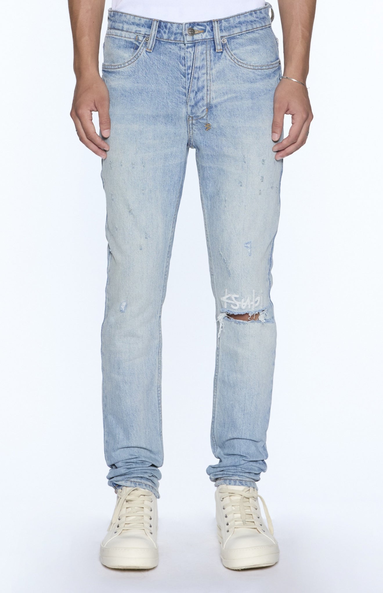 Ksubi Jeans - Denim Van Winkle Manhattan 1999 - Blue - MFA25DJ029