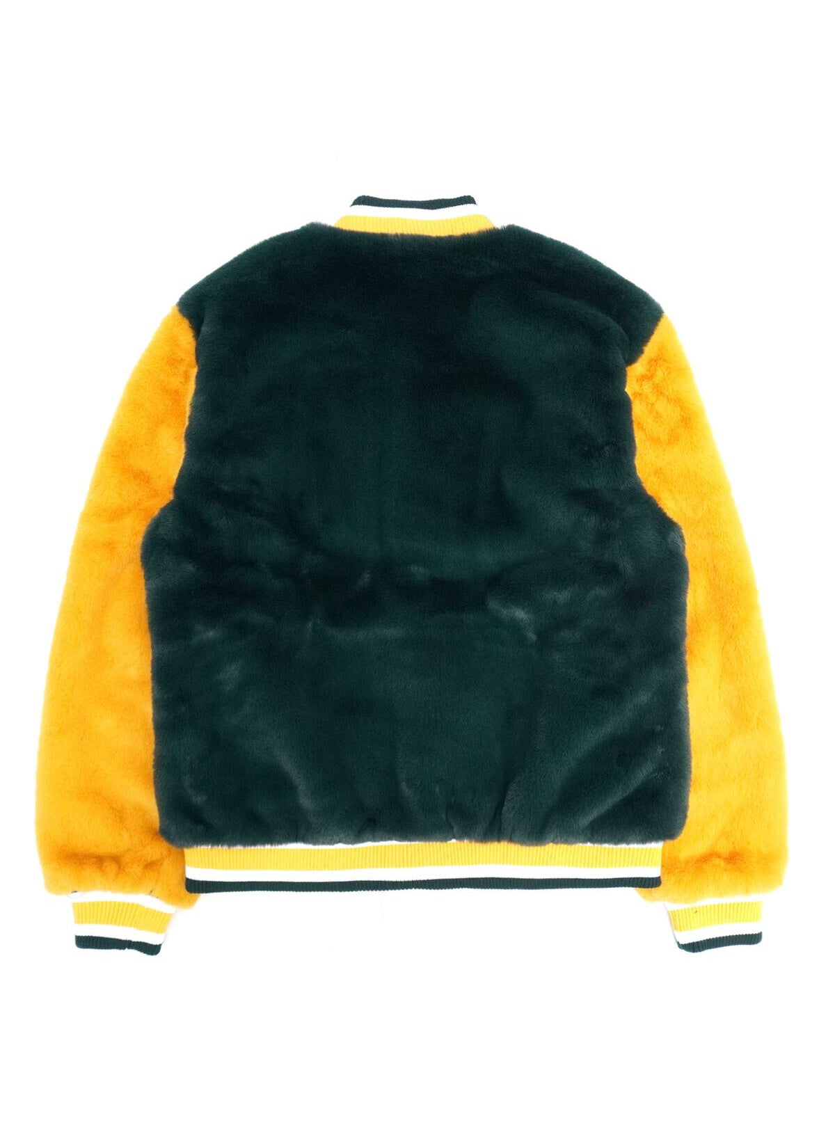 Frost Original Jacket - Marc Rabbit Fur Varsity - Green - F1010