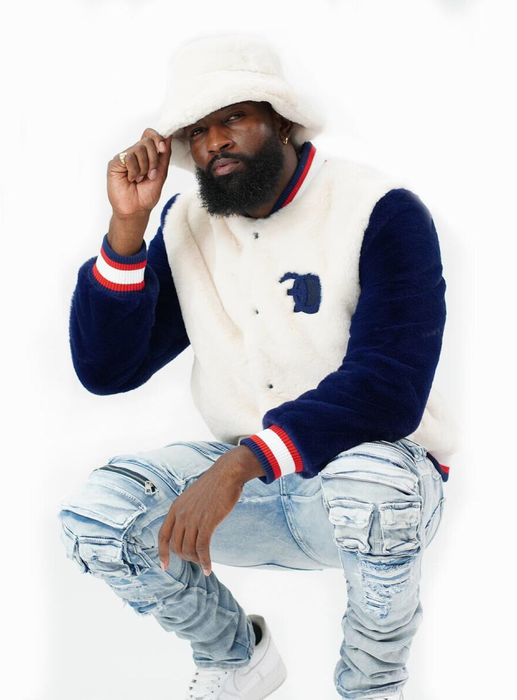 Frost Original Hat - Marc Rabbit Fur Bucket - Natural - F001