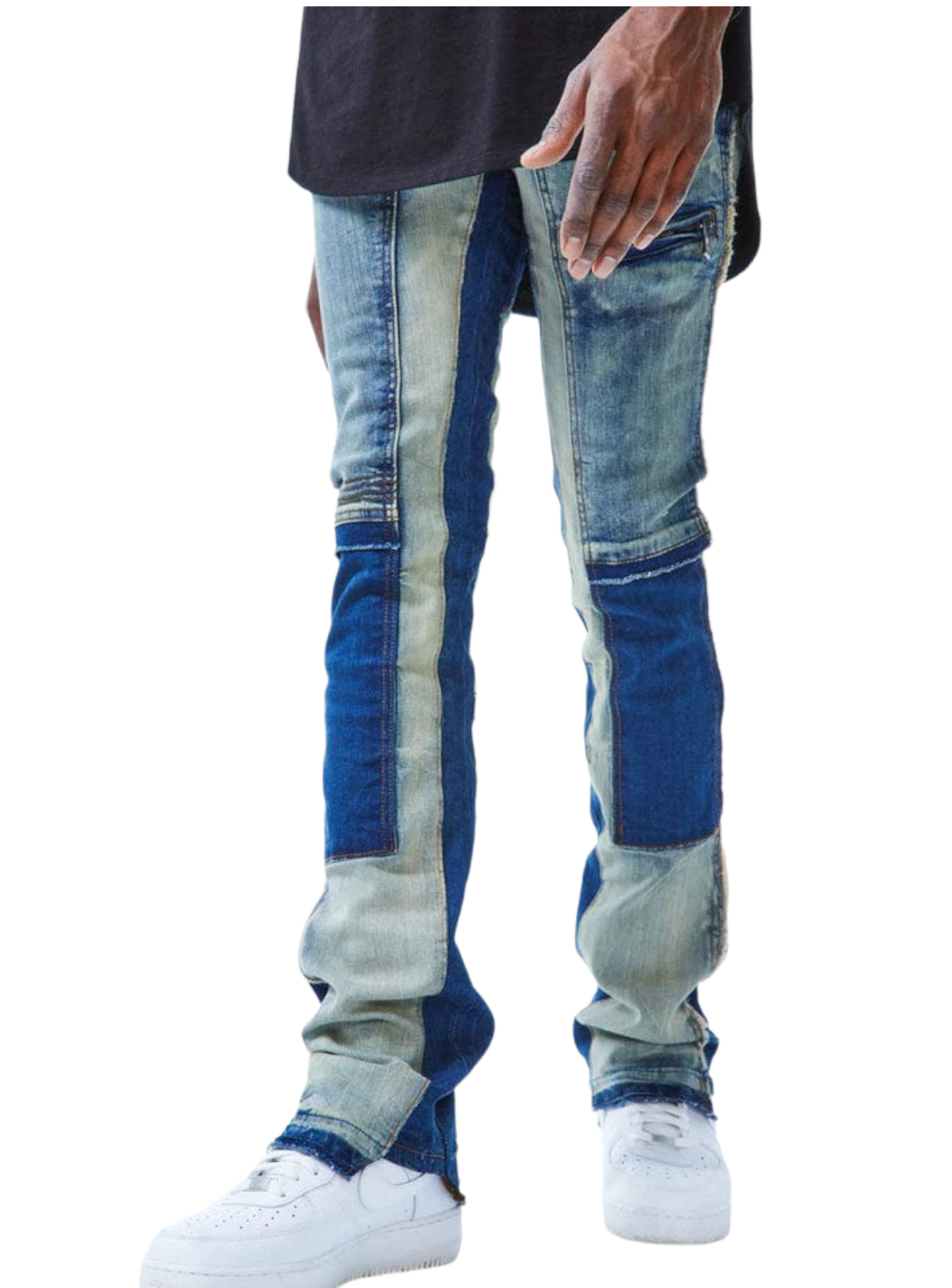 Jordan Craig Stacked Jeans - Martin - Maverick - Lager - JTF91564