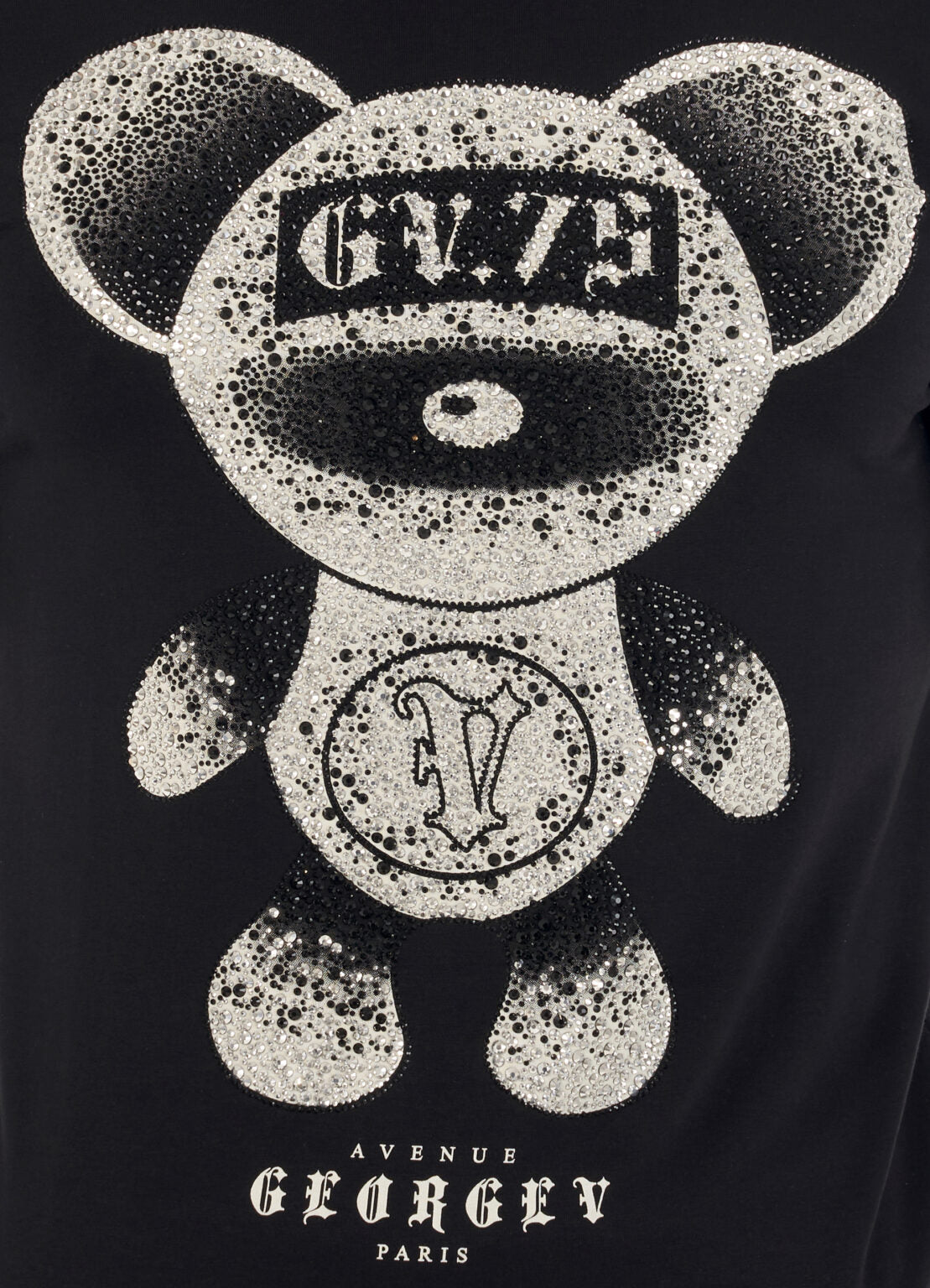 George V T-Shirt - Black - GV2506
