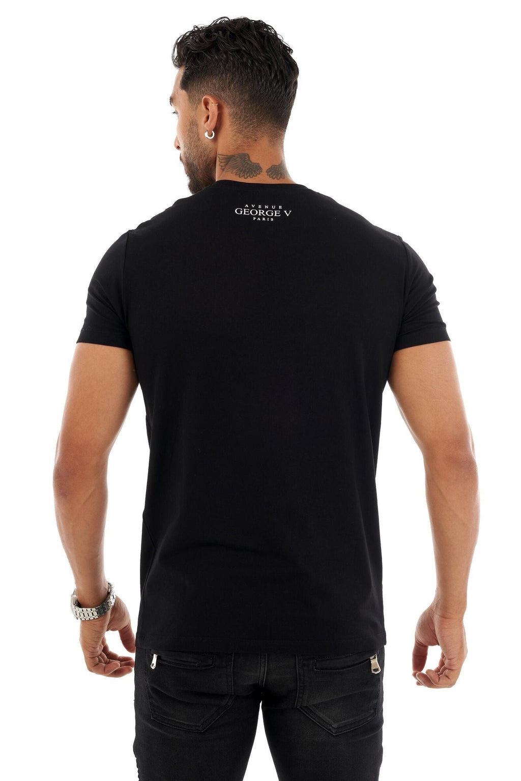 George V T-Shirt - Men's Swet - Black\Gray  - GV-2781
