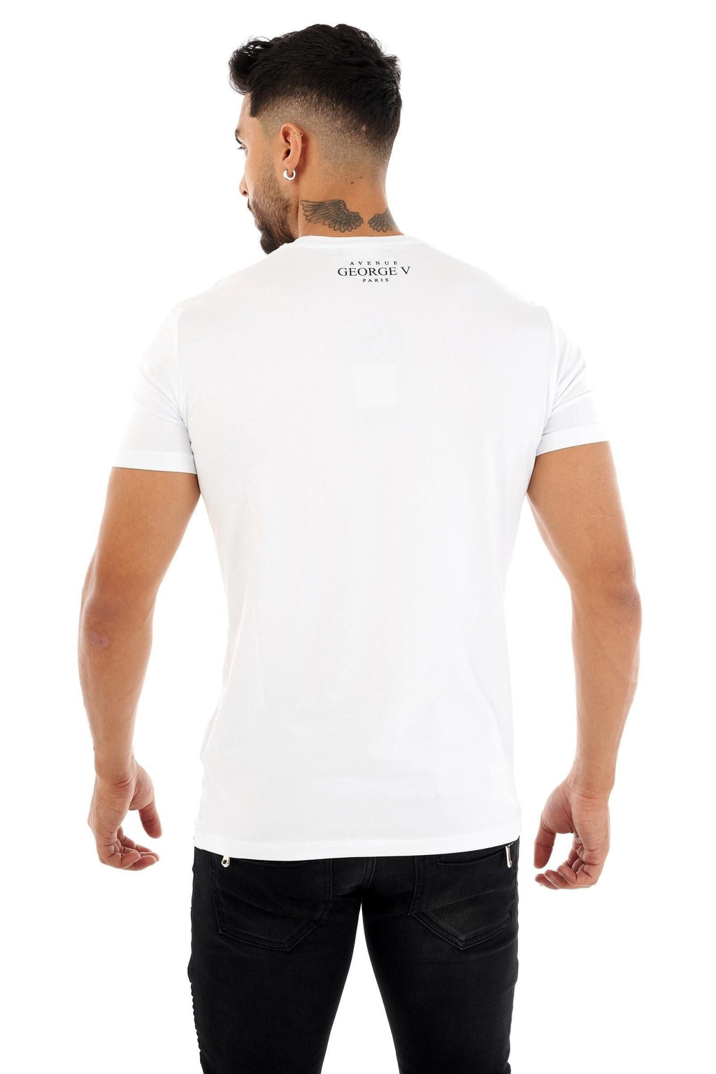 George V T-Shirt - Men's Swet - White - GV-2781