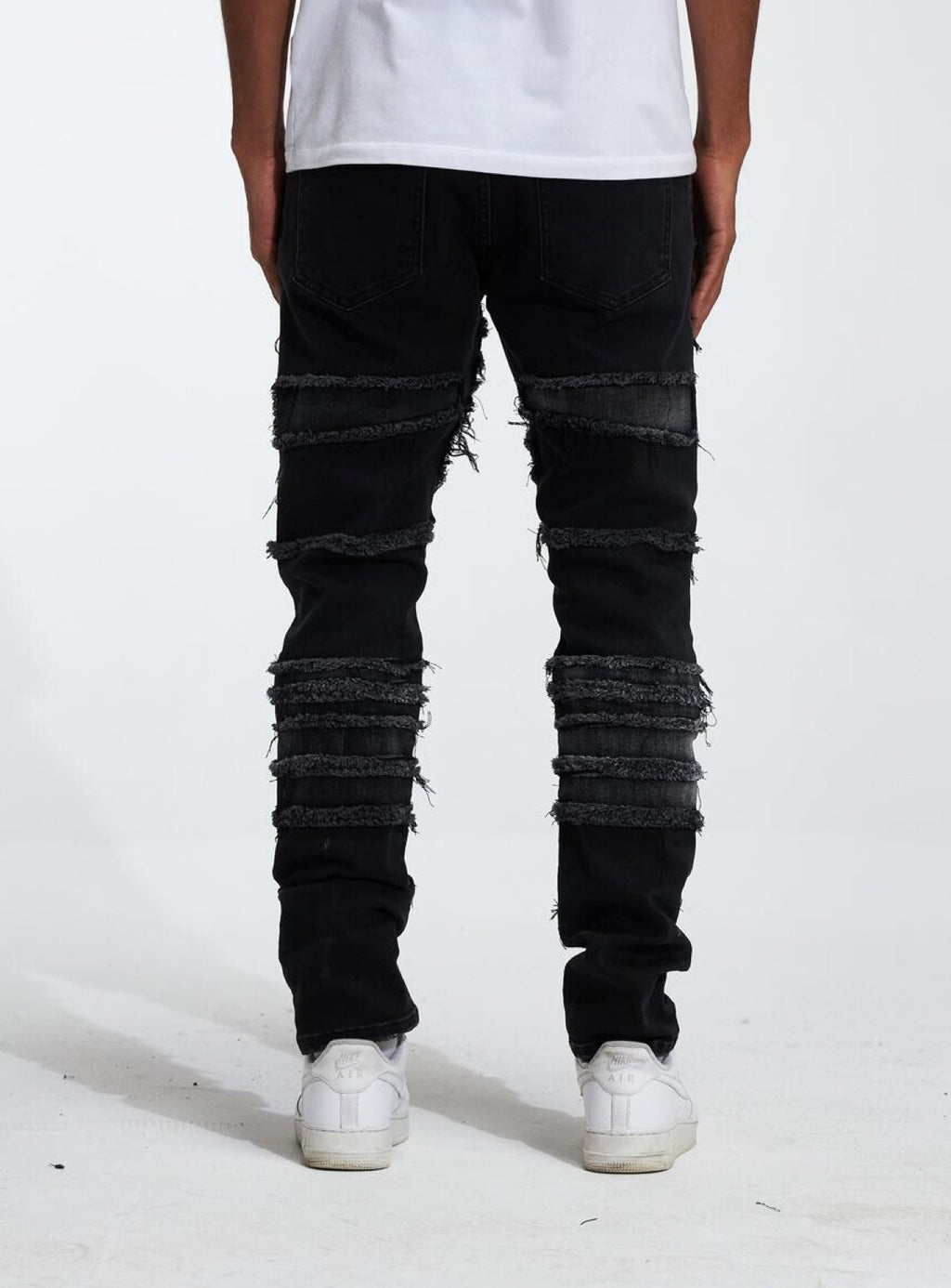 Crysp Denim Jeans - Gate Cargo - Black - CRYF222-213