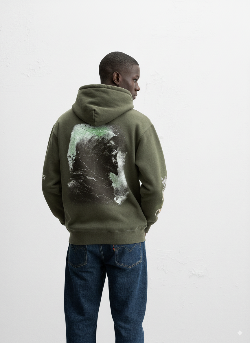 Jordan Craig Hoodie - Syip - Olive - 8641H