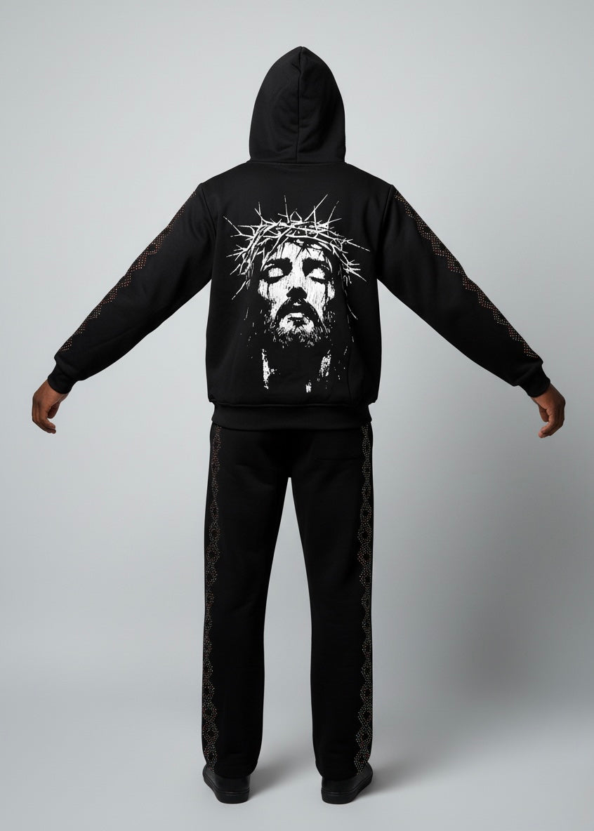 NME Hoodie - Orlin - Black - 011