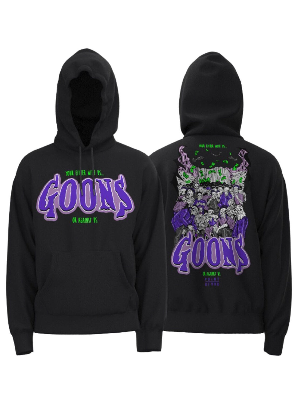 Point Blank Hoodie - Goons - Black - PBJL22JK_10