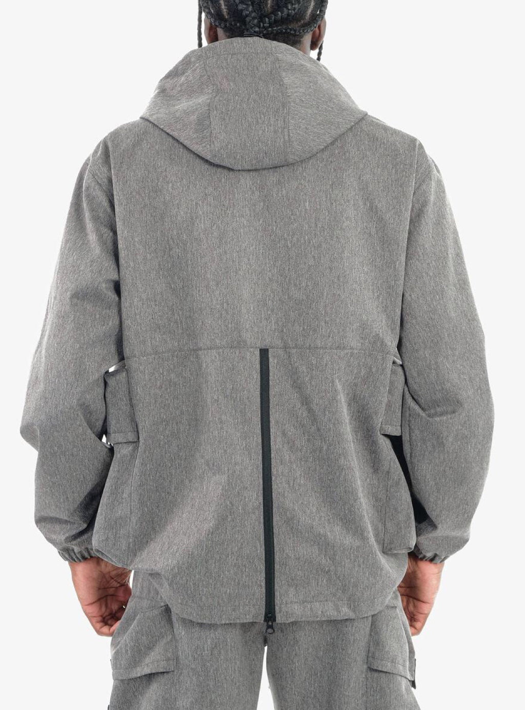 Life Code Jacket - Twill Cargo - Heather Grey - 23J39