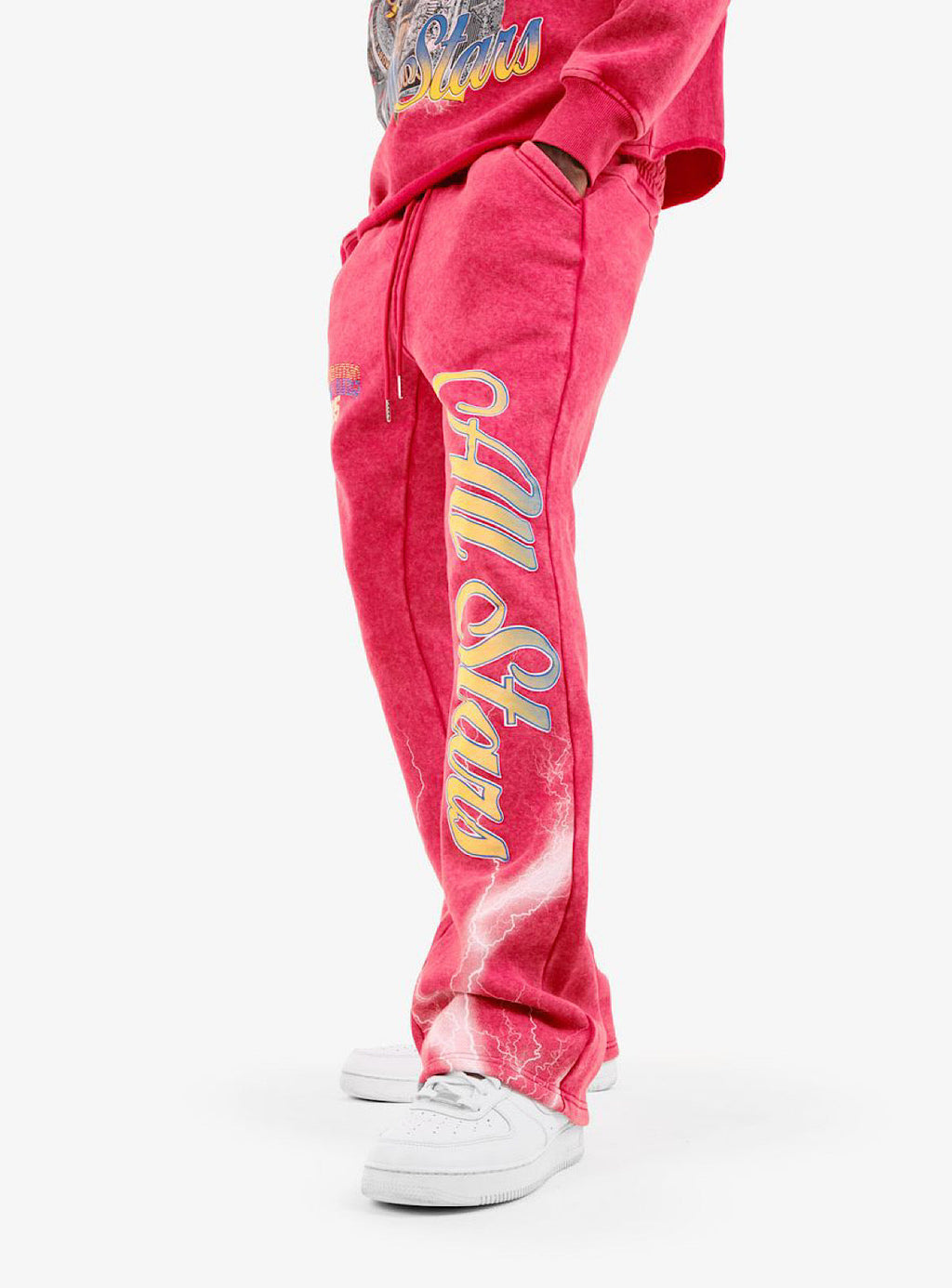 Copper Rivet Sweatpants - Champions All Star - Red - 431588