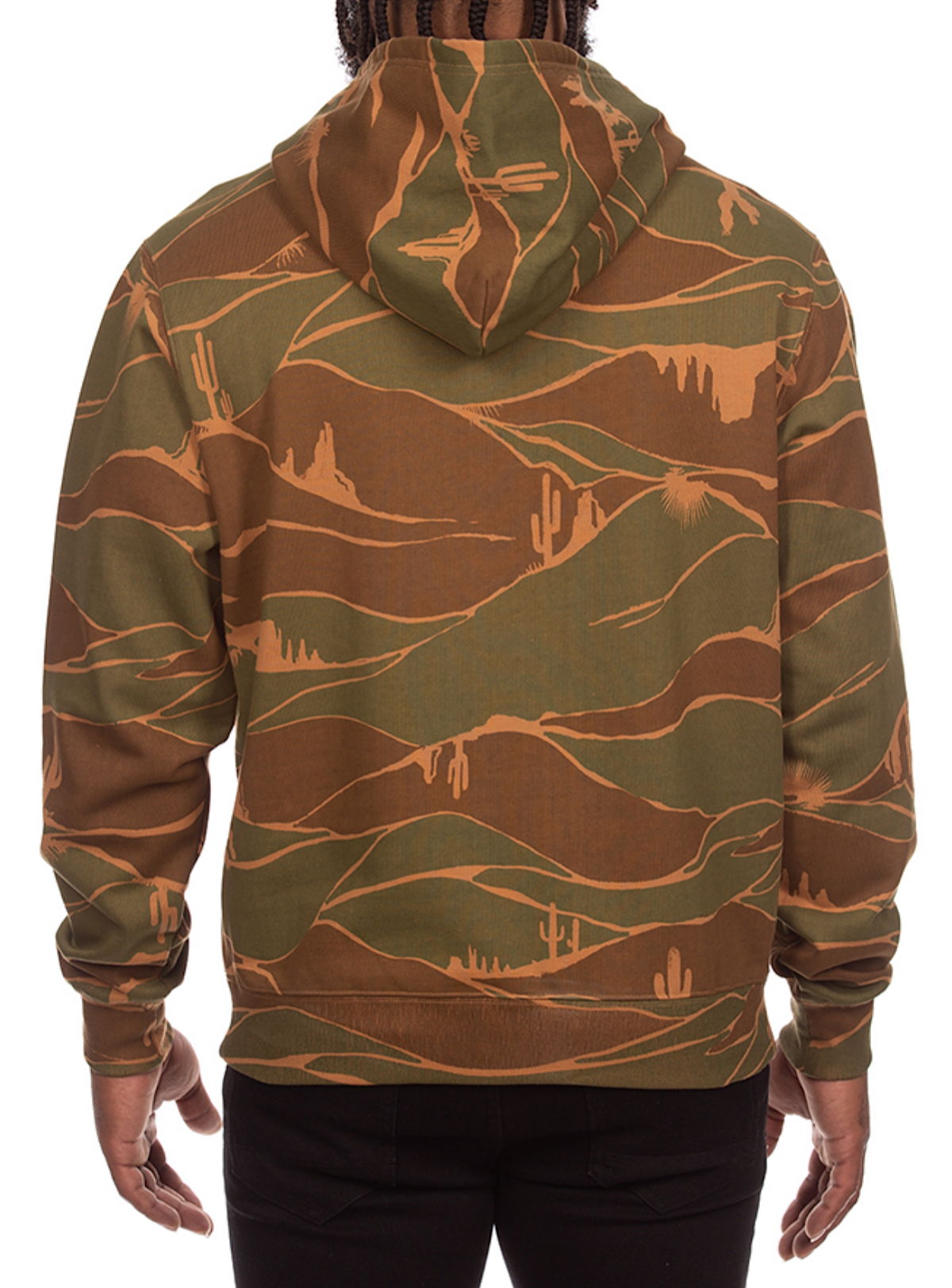 Billionaire Boys Club Hoodie - BB Camo Arch - Chipmunk - 841-9301