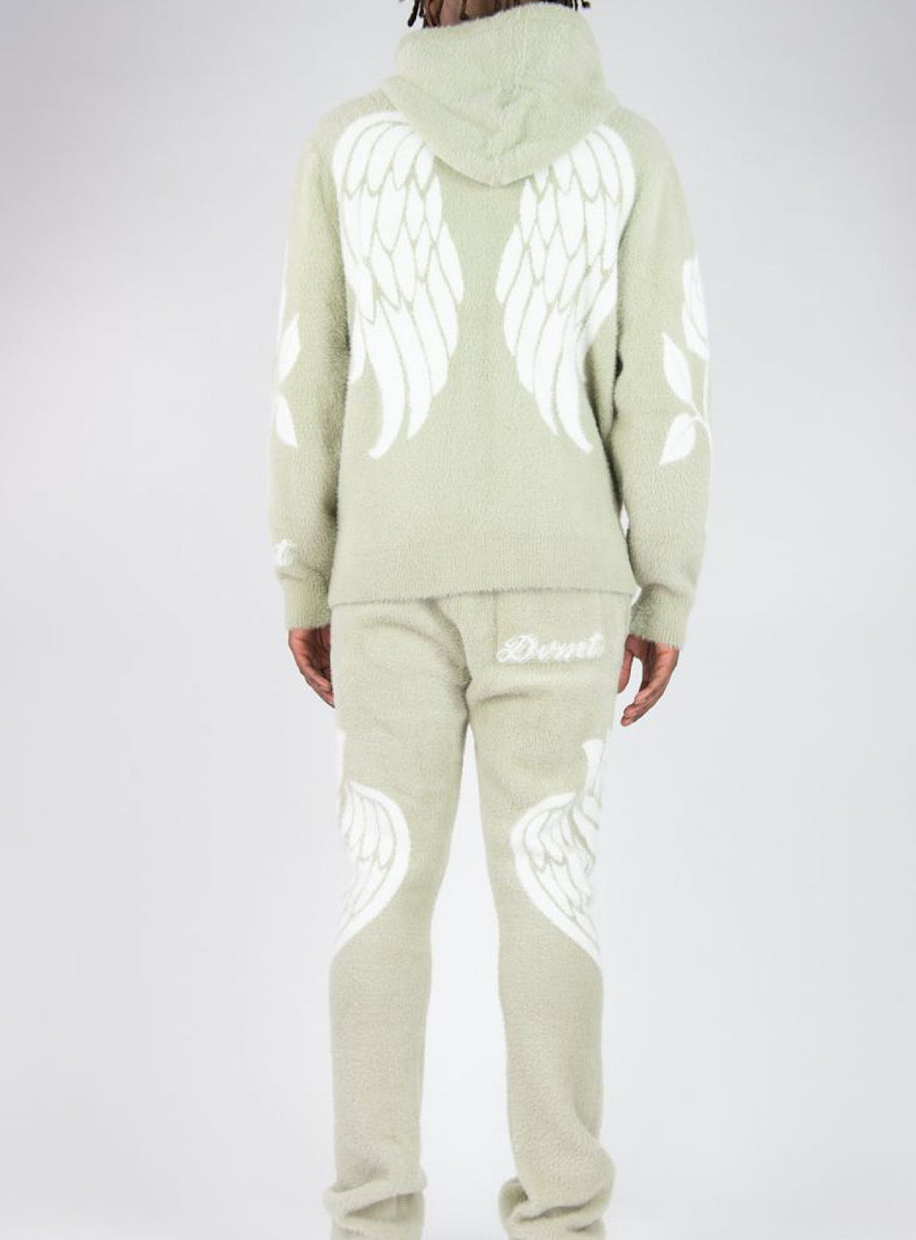 Develop Mental Sweatsuit - Divinity Hoodie & SweatPants - Sage - 742-318