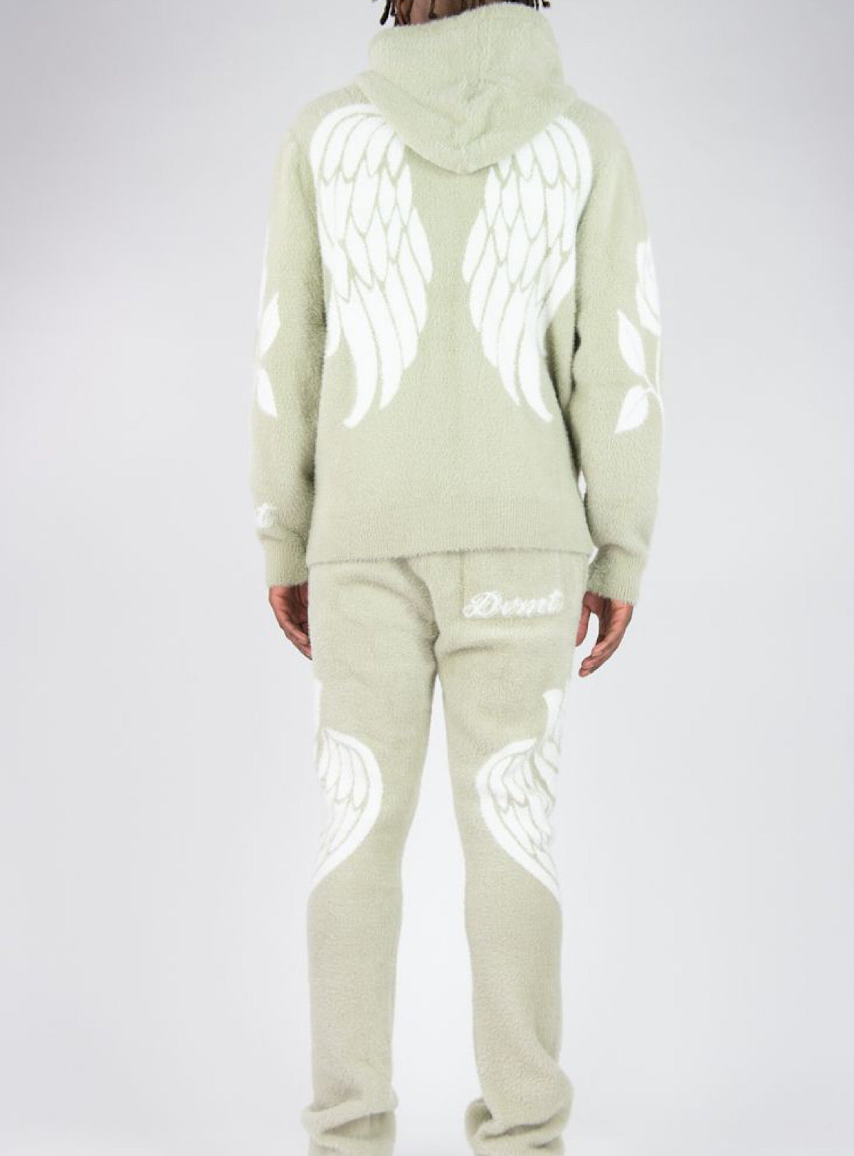 Develop Mental Sweatsuit - Divinity Hoodie & SweatPants - Sage - 742-318