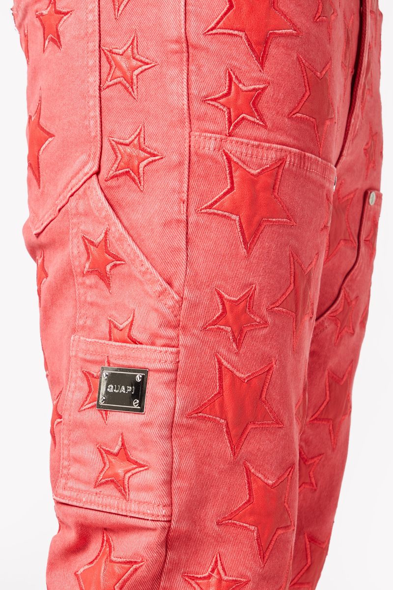 Guapi Jeans - Raspberry Stars - Red