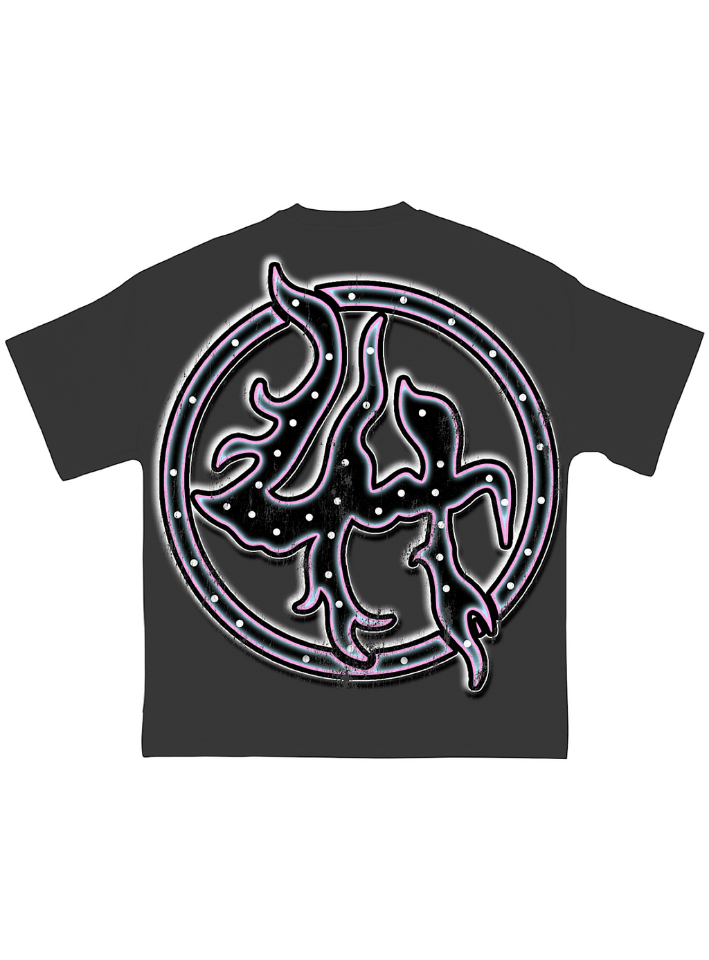 Lost Hills T-Shirt - Lost Records - Washed Grey - LH4010