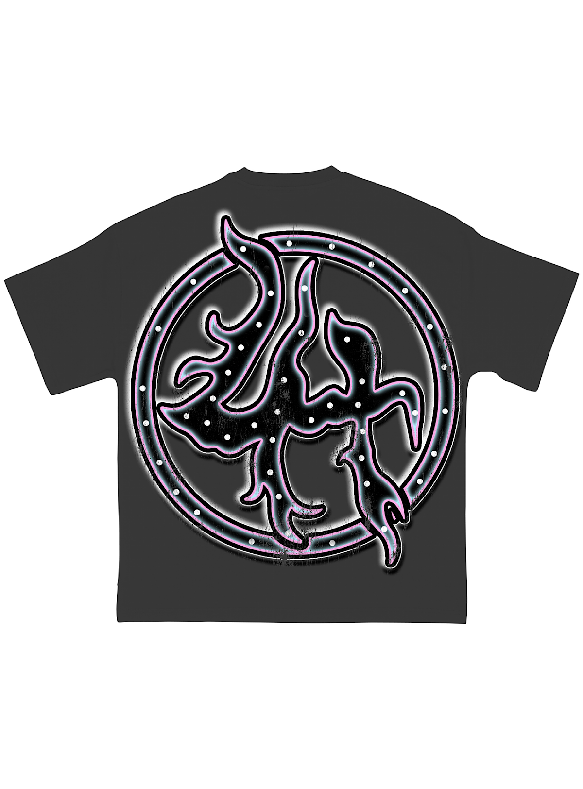 Lost Hills T-Shirt - Lost Records - Washed Grey - LH4010