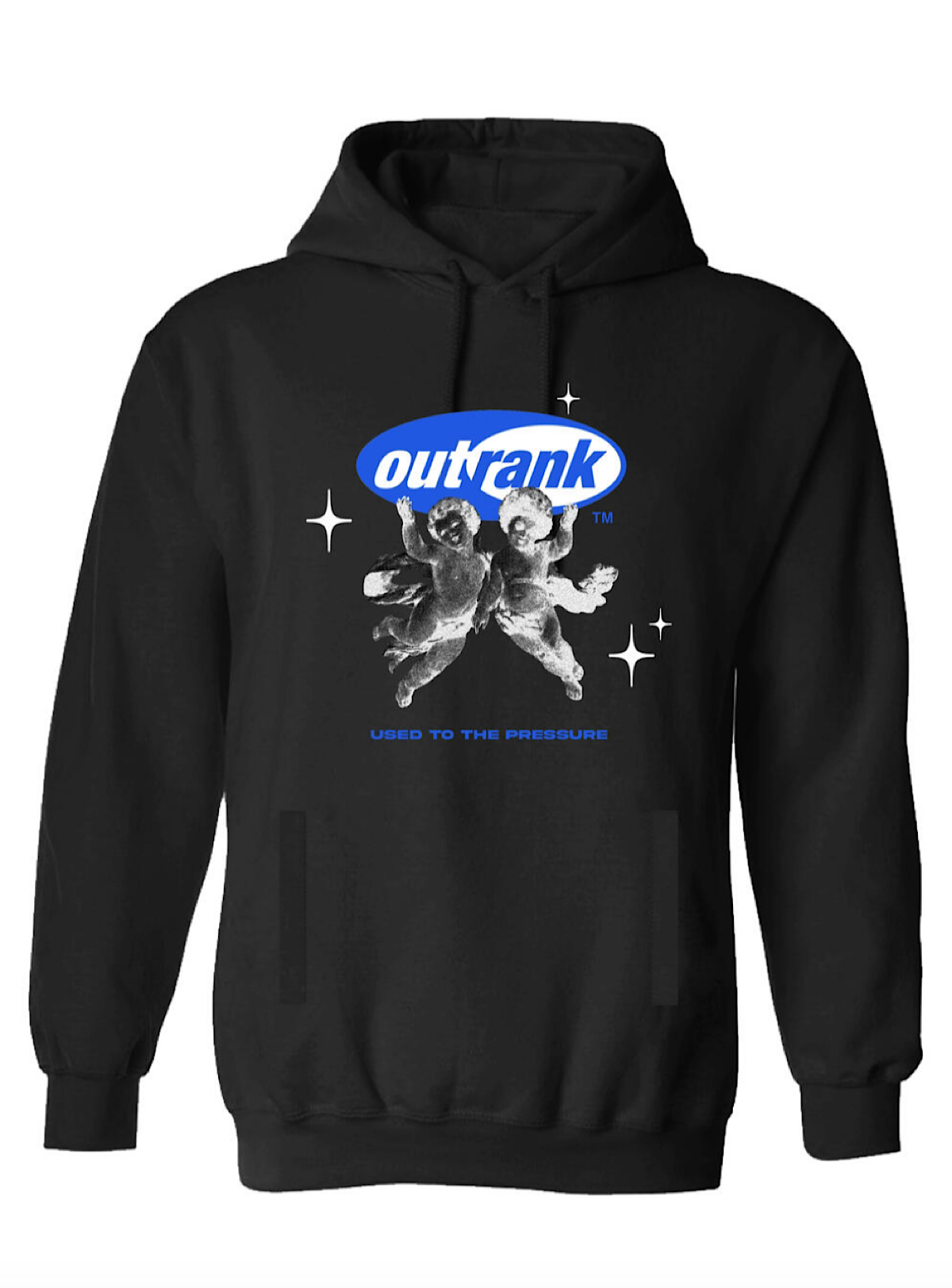 Outrank Hoodie - Used The Pressure - Black - OR2718H