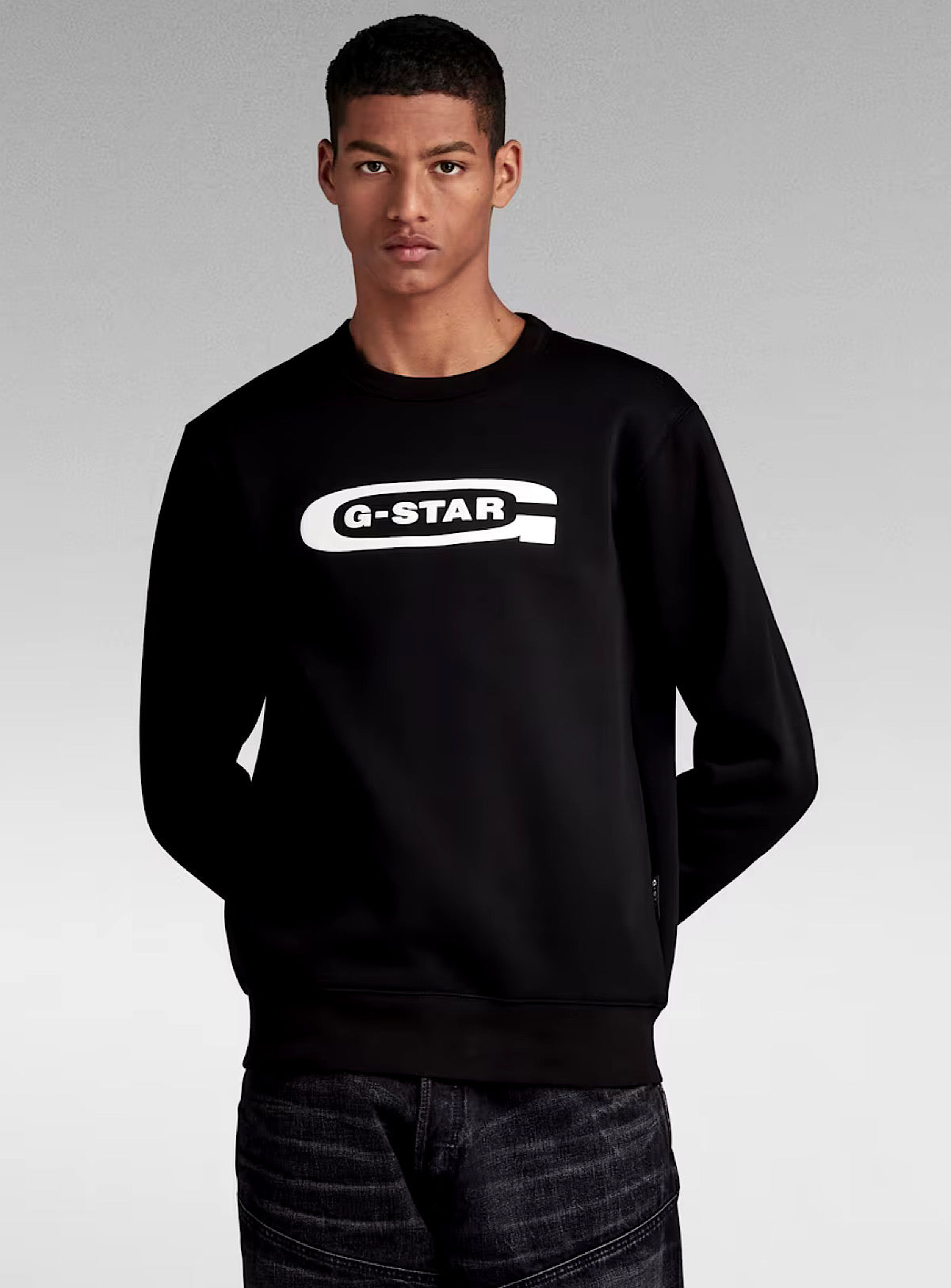 G-Star Sweater - Old School - Black - D23894