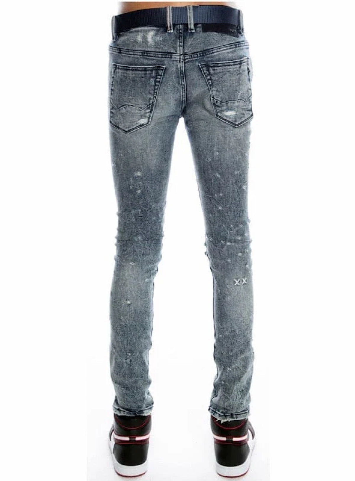 Cult Of Individuality Jeans - Punk Super Skinny - Grit - 620B9-SS06A