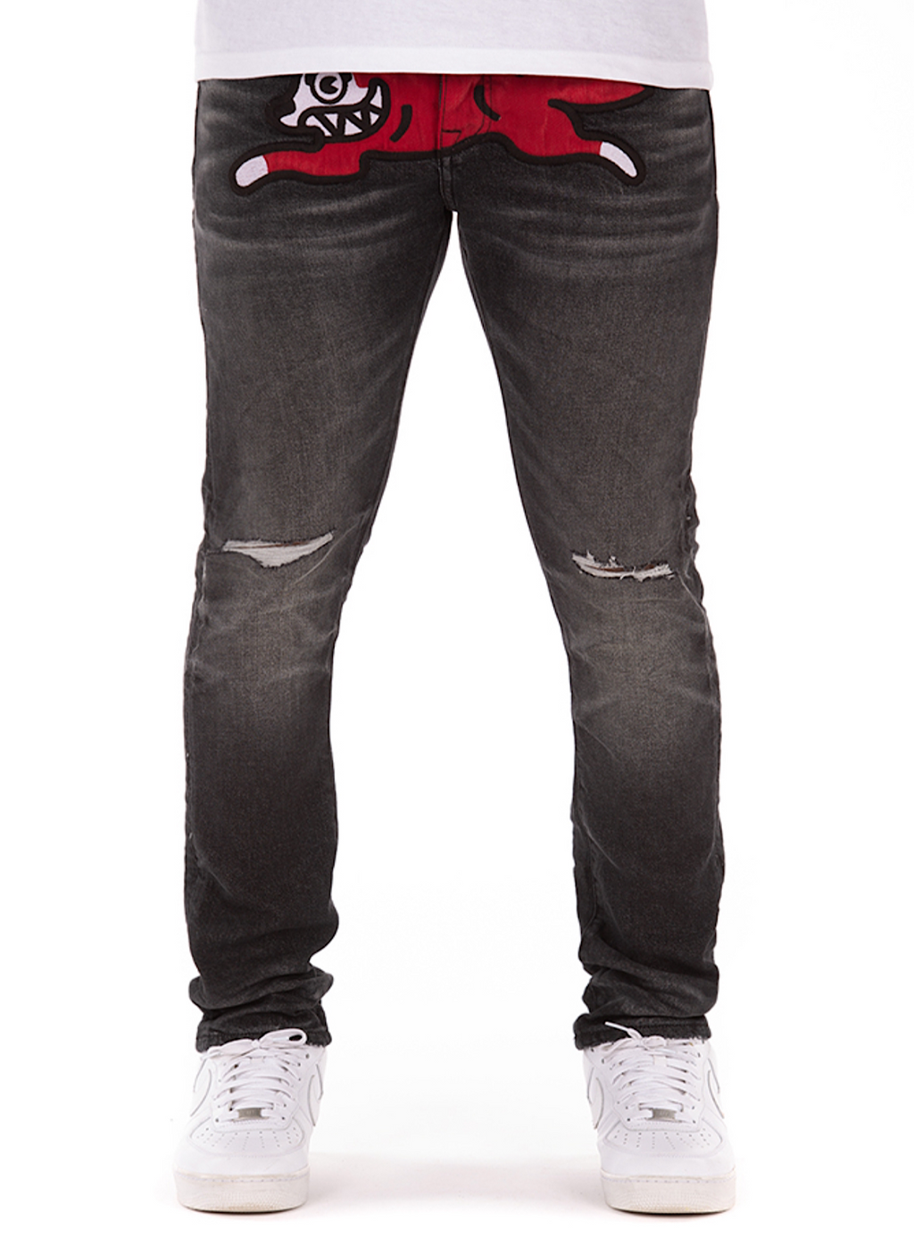 Icecream Jeans - Running Dog - Black - 431-8101