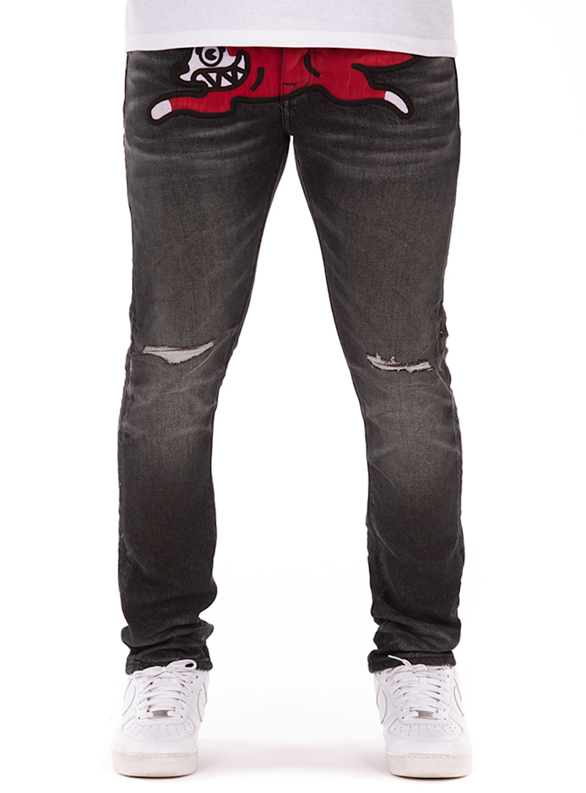Icecream Jeans - Running Dog - Black - 431-8101