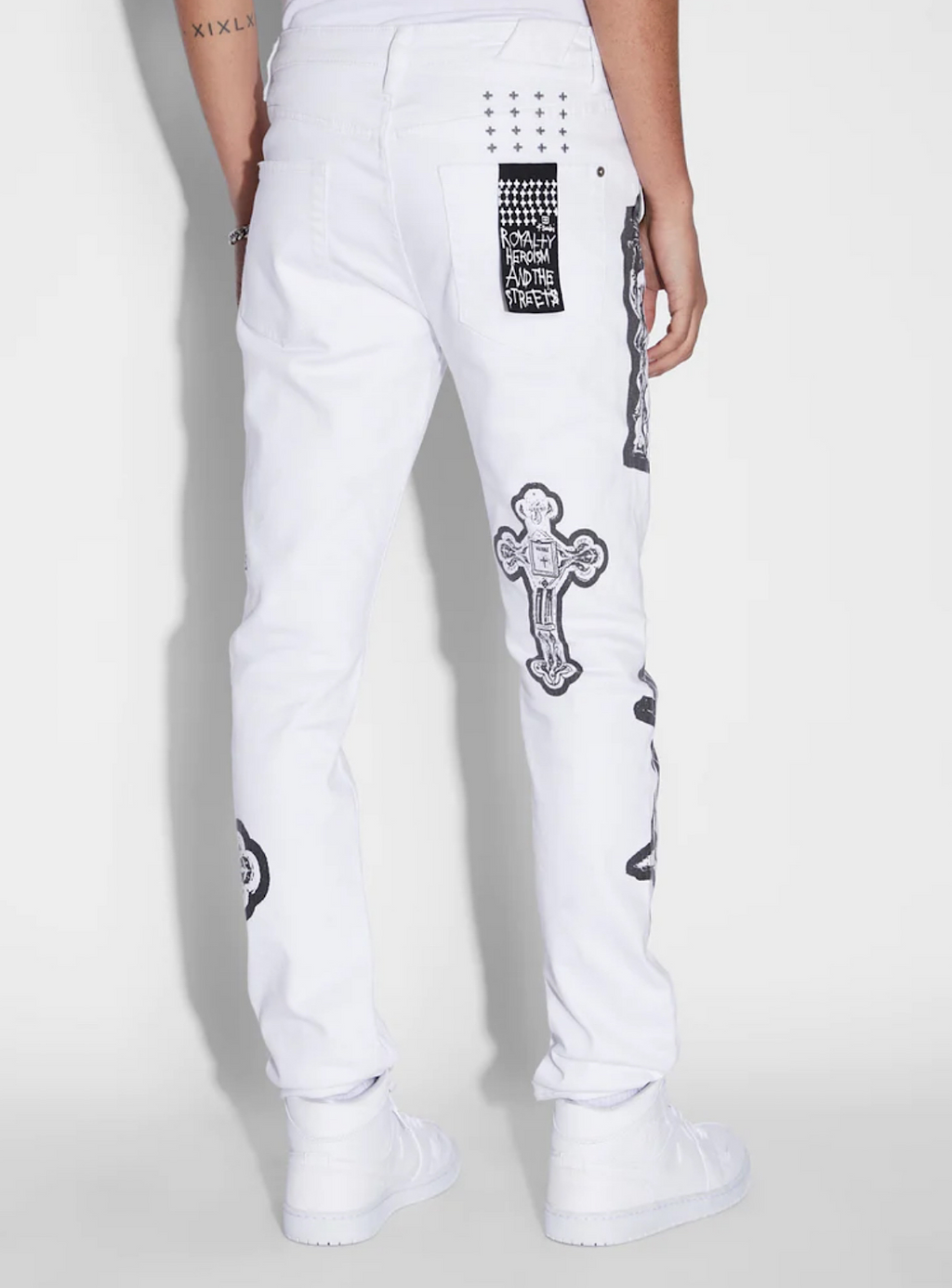 Ksubi Jeans - Chitch Kut Out Ivory - White - MFA22DJ001