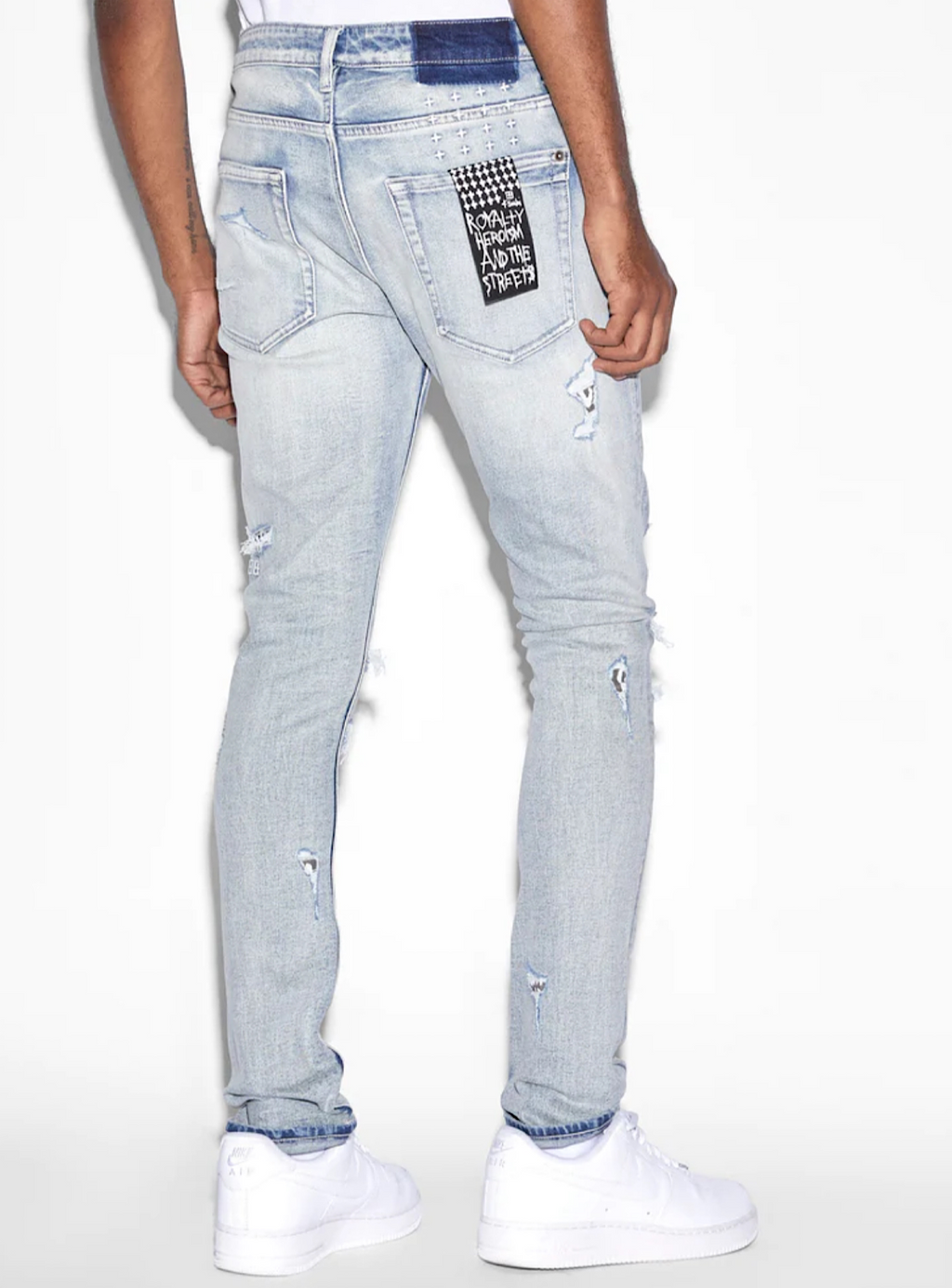 Ksubi Jeans - Van Winkle Punk Shred - Blue - MPS24DJ028