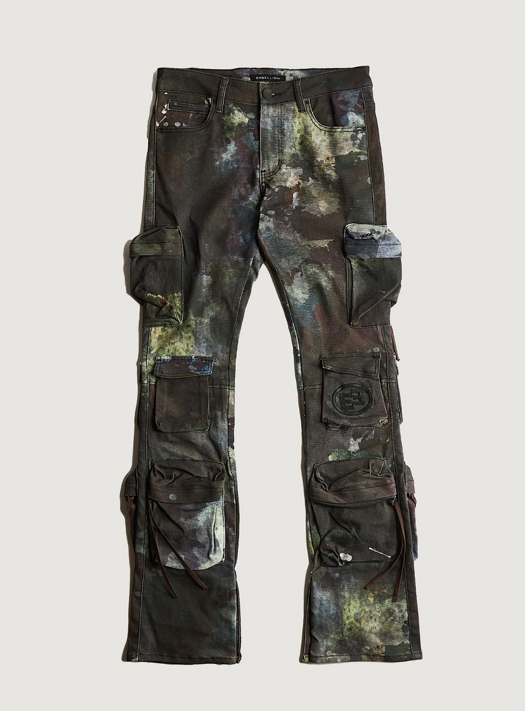 Embellish Jeans - Hawk Cargo - Dark Acid - embhol23-013