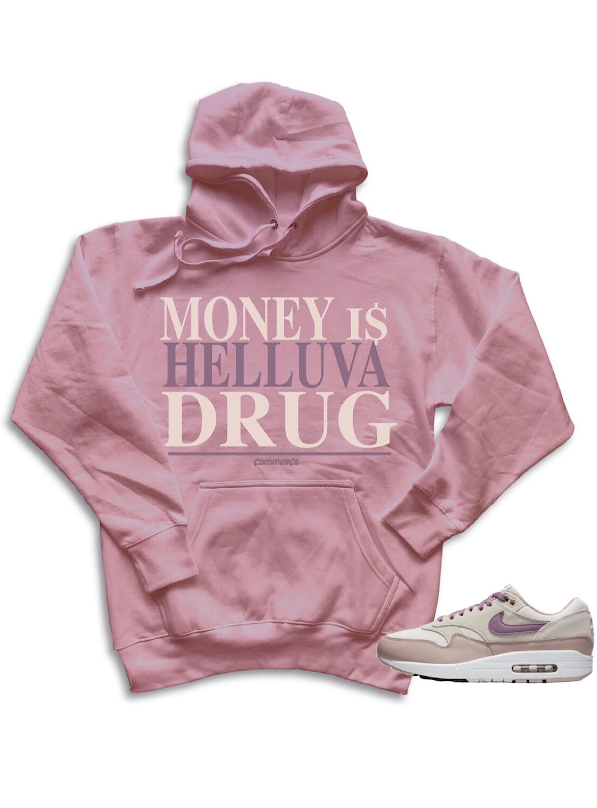 Commerce Hoodie - Helluva Mauve - Pink - CH66