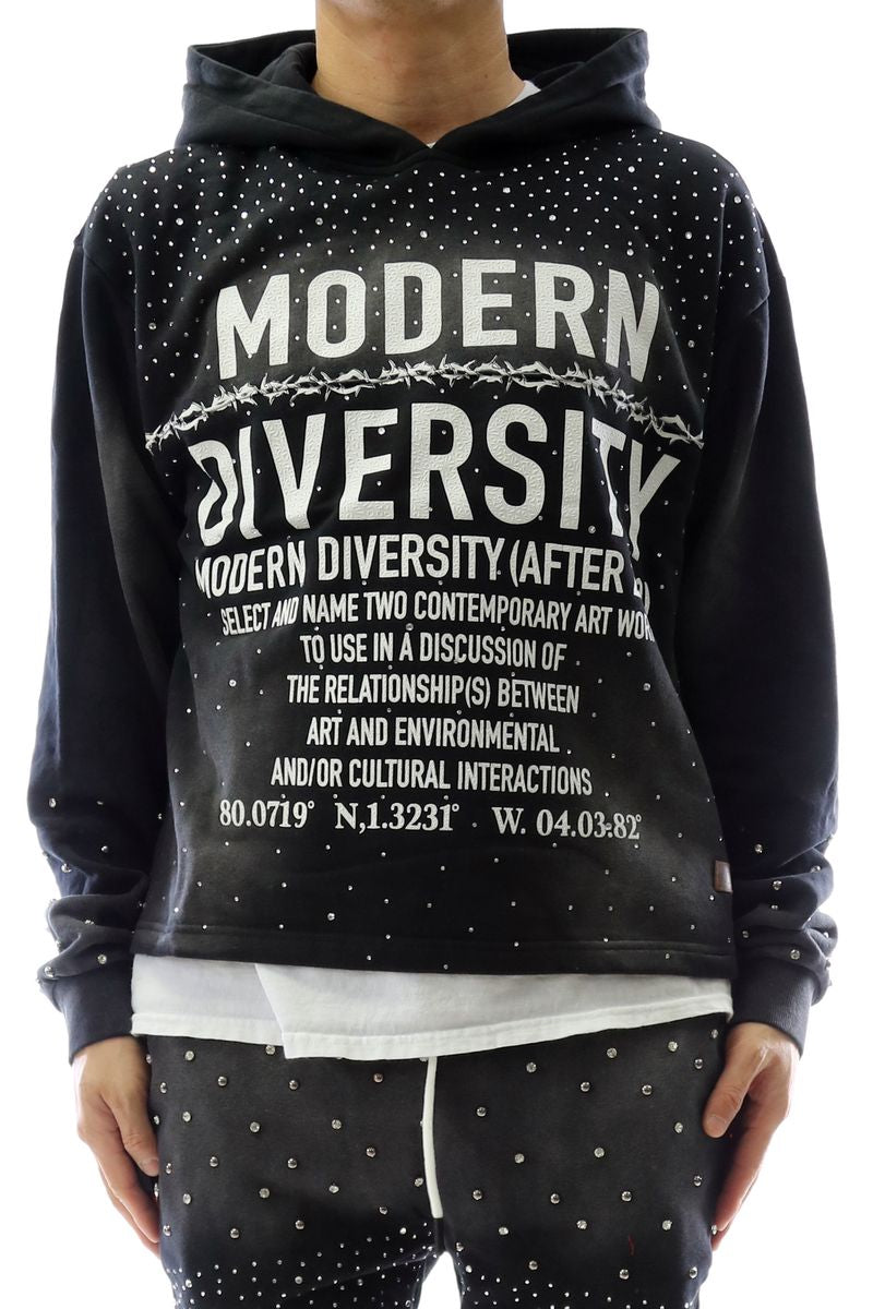 Kleep Hoodie - Zircon - Black - KF6200