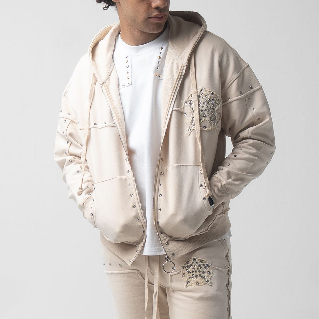 Hudson Sweatsuit - Star Fleece - Sail Beige - 605