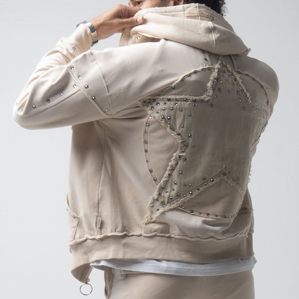 Hudson Sweatsuit - Star Fleece - Sail Beige - 605