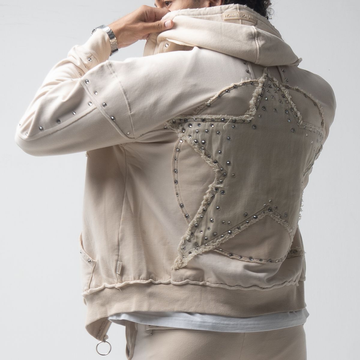 Hudson Sweatsuit - Star Fleece - Sail Beige - 605