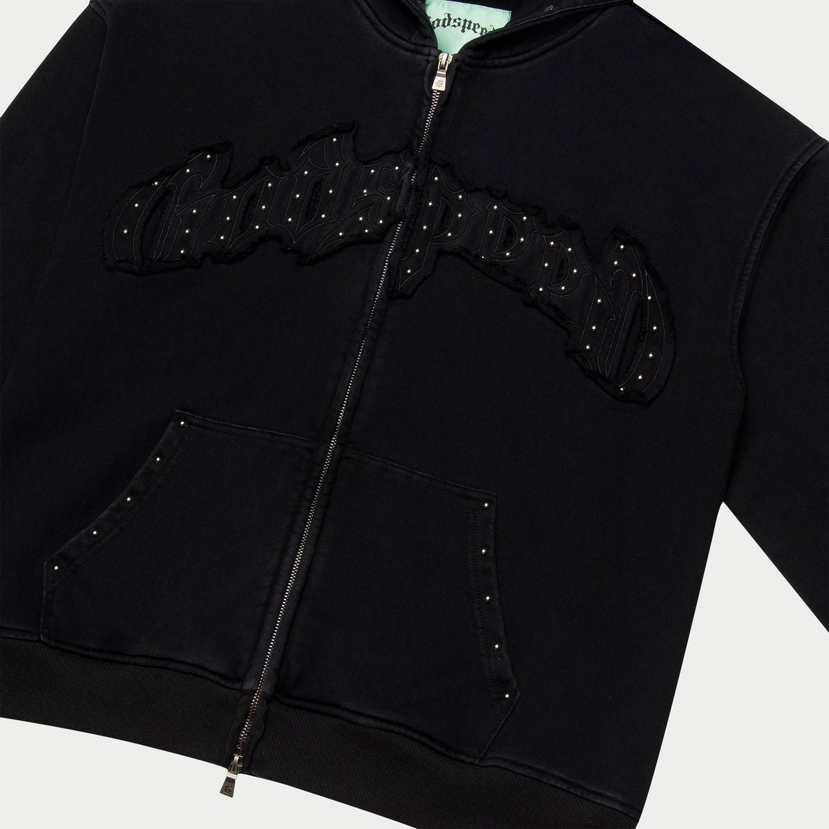 Godspeed Sweatsuit - Symmetric Studded - Black