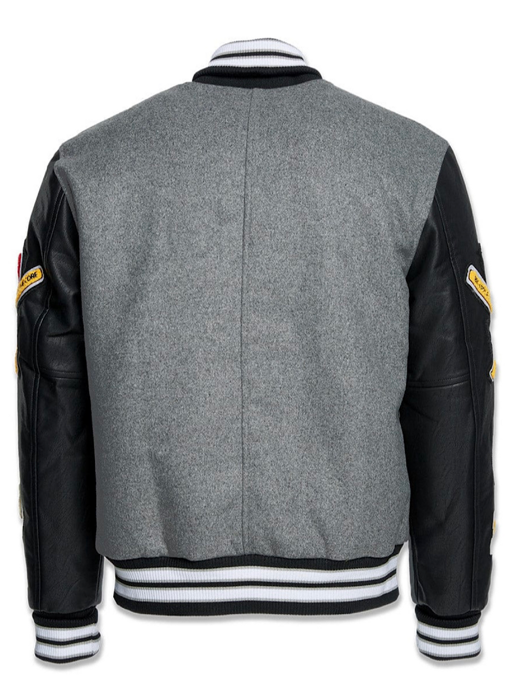 Jordan Craig Jacket - City Baseball Varsity - Grey - 91619