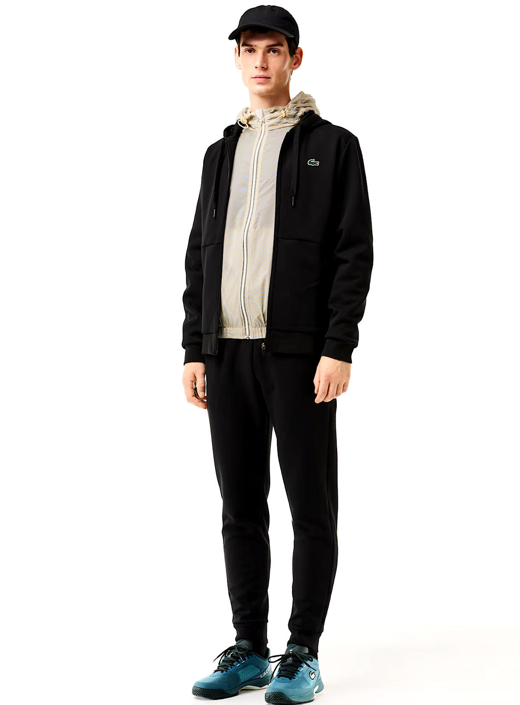 Lacoste Track Suit - Mesh Sport - Black-031 - SH9676