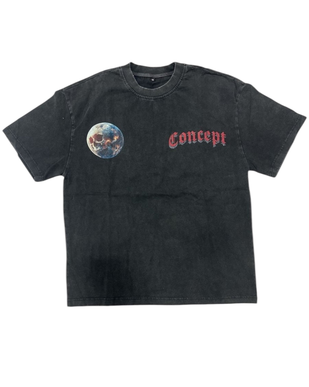 Concept T-Shirt - Astronaut - Black Wash - CTEE_001