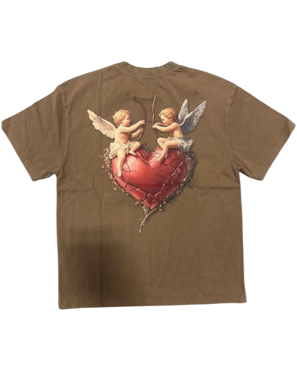 Concept T-Shirt - Angel - Brown Wash - CTEE_003