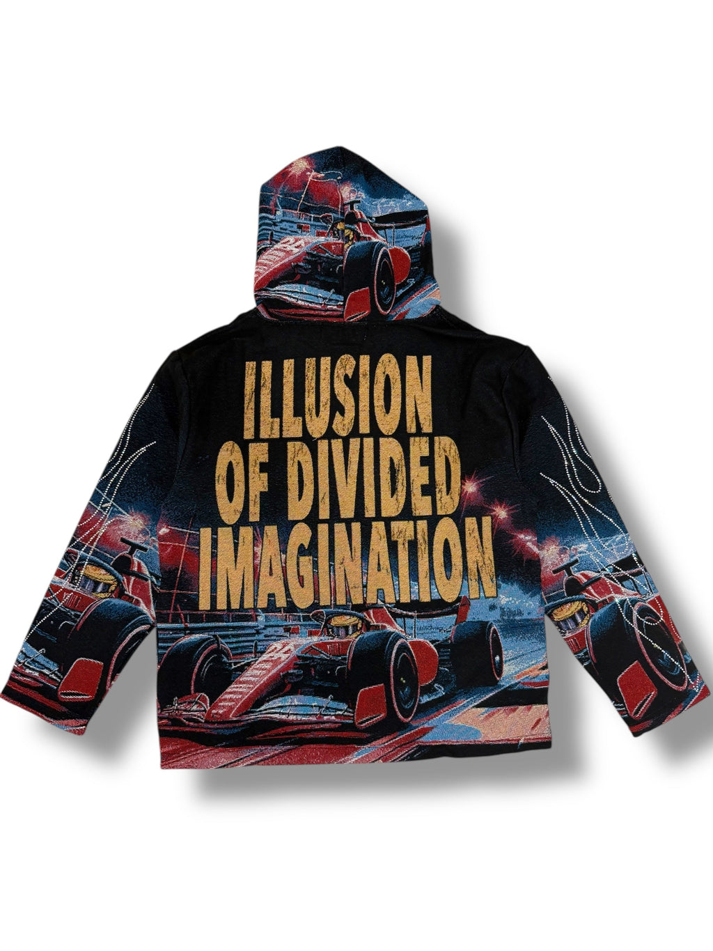 Majestik Hoodie - Men's Tapestry - Black - TH2544