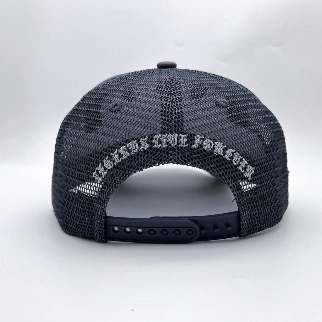 Hudson Hat - Diamond 777 Suede Trucker - Grey - CD0345