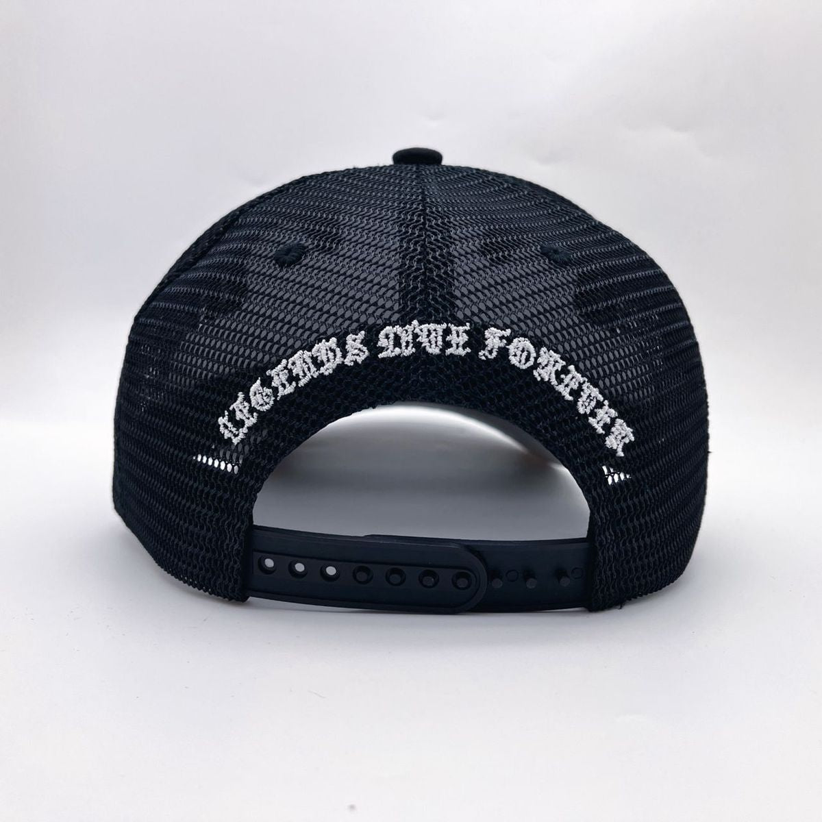 Hudson Hat - Diamond 777 Suede Trucker - Black And White - CD0344