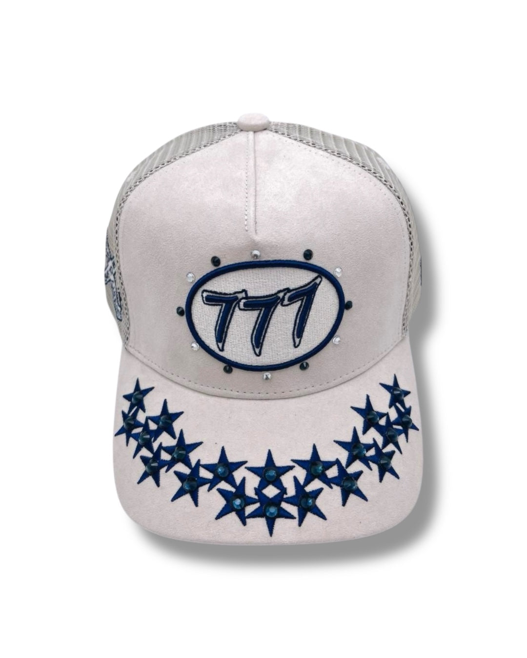 Hudson Hat - Diamond 777 Suede Trucker - Cream - CD0355