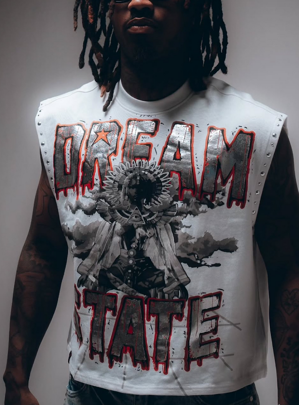 Hudson Outerwear T-Shirt - Colere Sleeveless - White - 572B