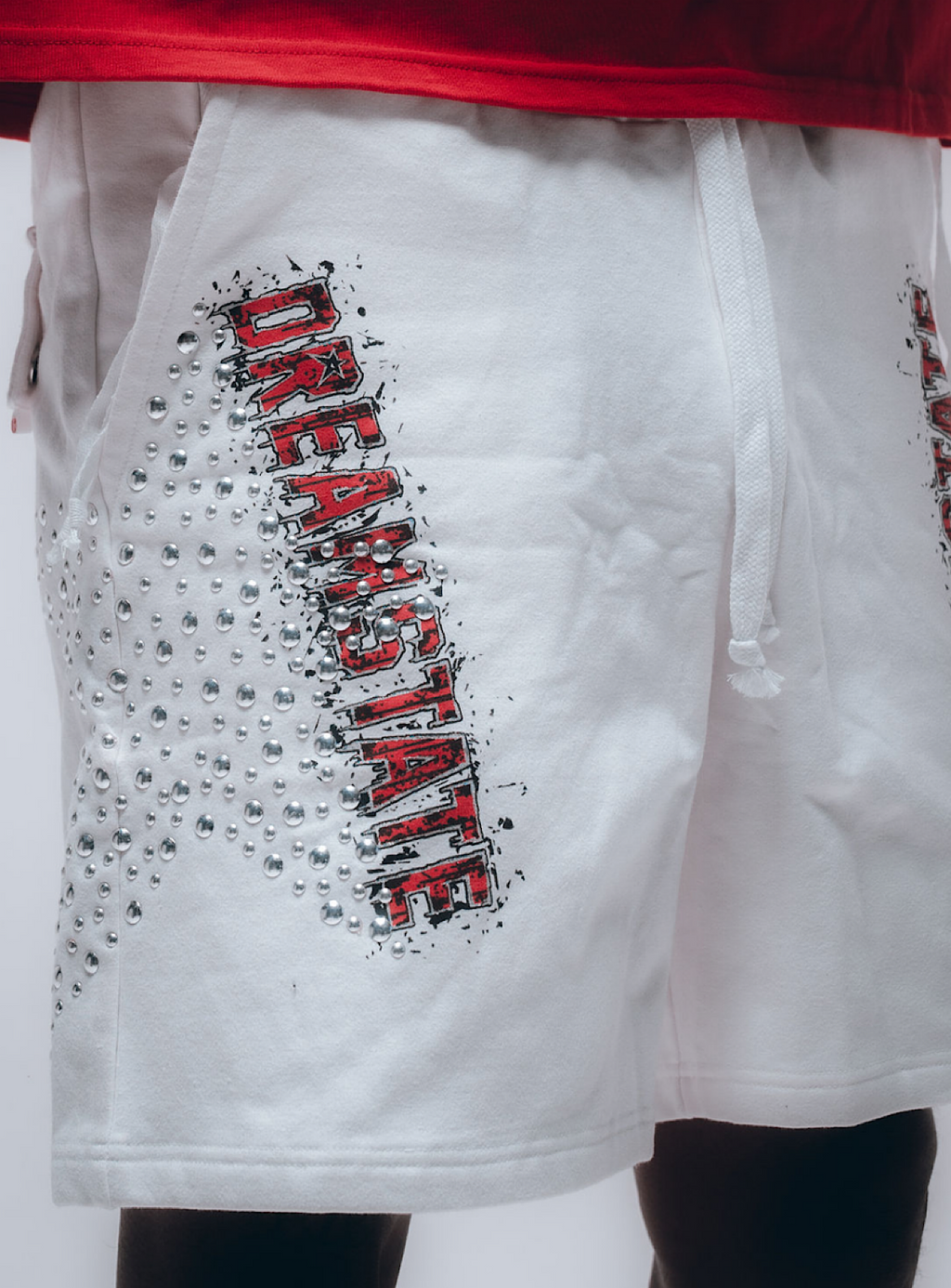 Hudson Outerwear Shorts - Dreamstate Fleece - White - 580B