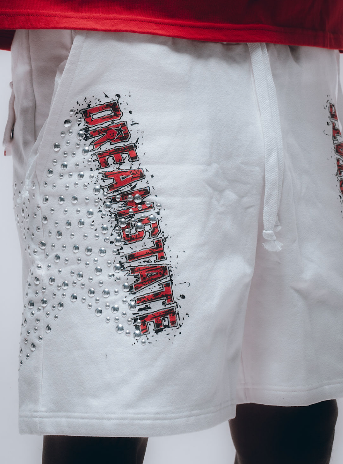 Hudson Outerwear Shorts - Dreamstate Fleece - White - 580B